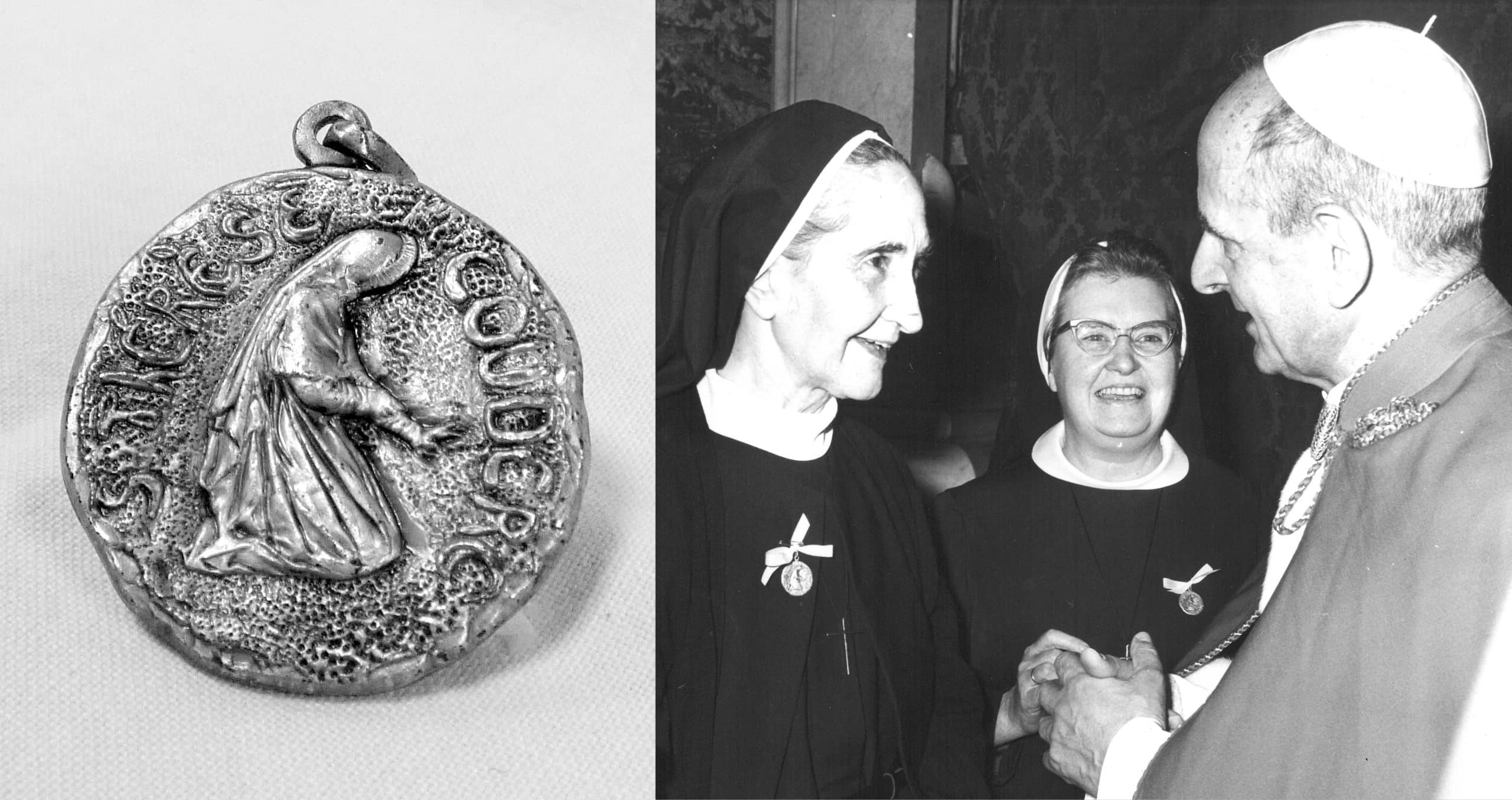 Médaille de la canonisation par Lello Scorzelli (1970)
