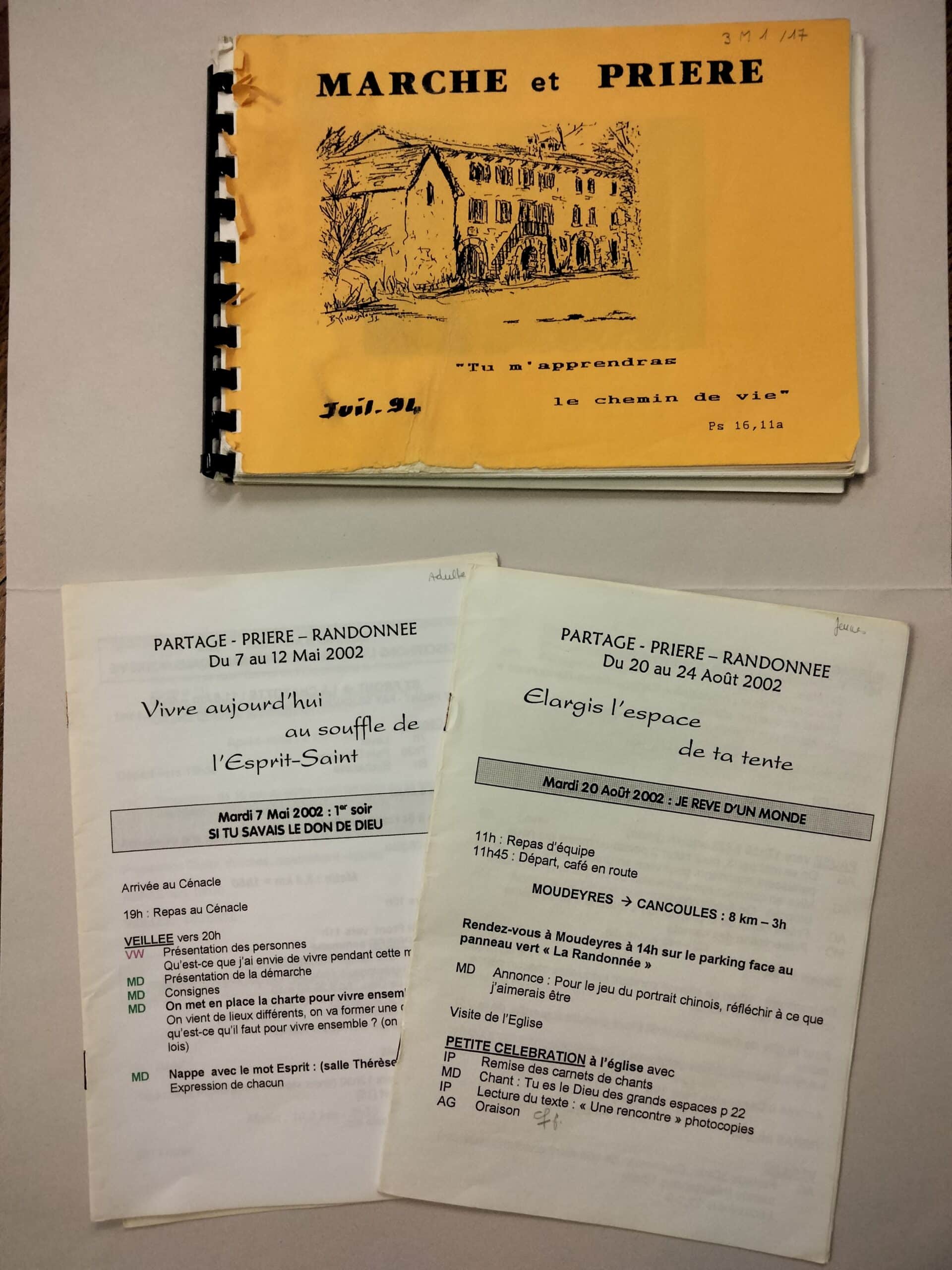 3 libretti di accompagnamento