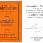 9_NAP_1933 Bolton Examination Material A Little Childs First Communion